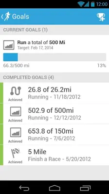 Runkeeper android App screenshot 0