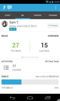 Runkeeper android App screenshot 3