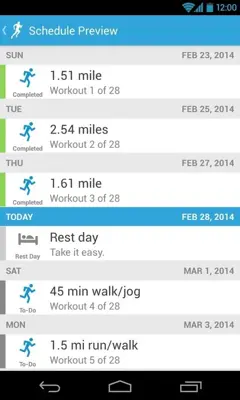 Runkeeper android App screenshot 5